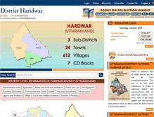 Tablet Screenshot of districtharidwar.com